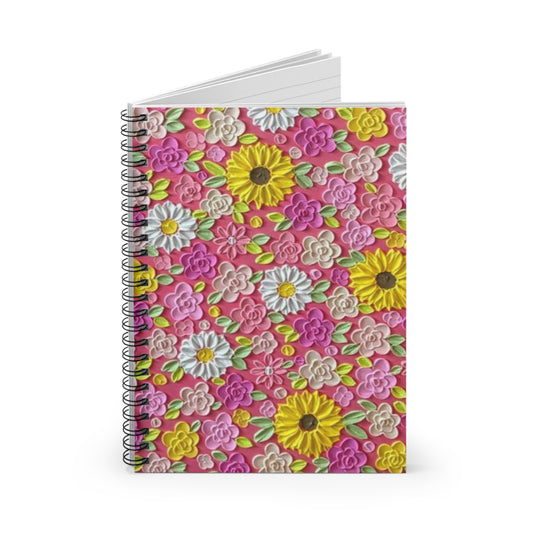 In Full Bloom Spiral Notebook
