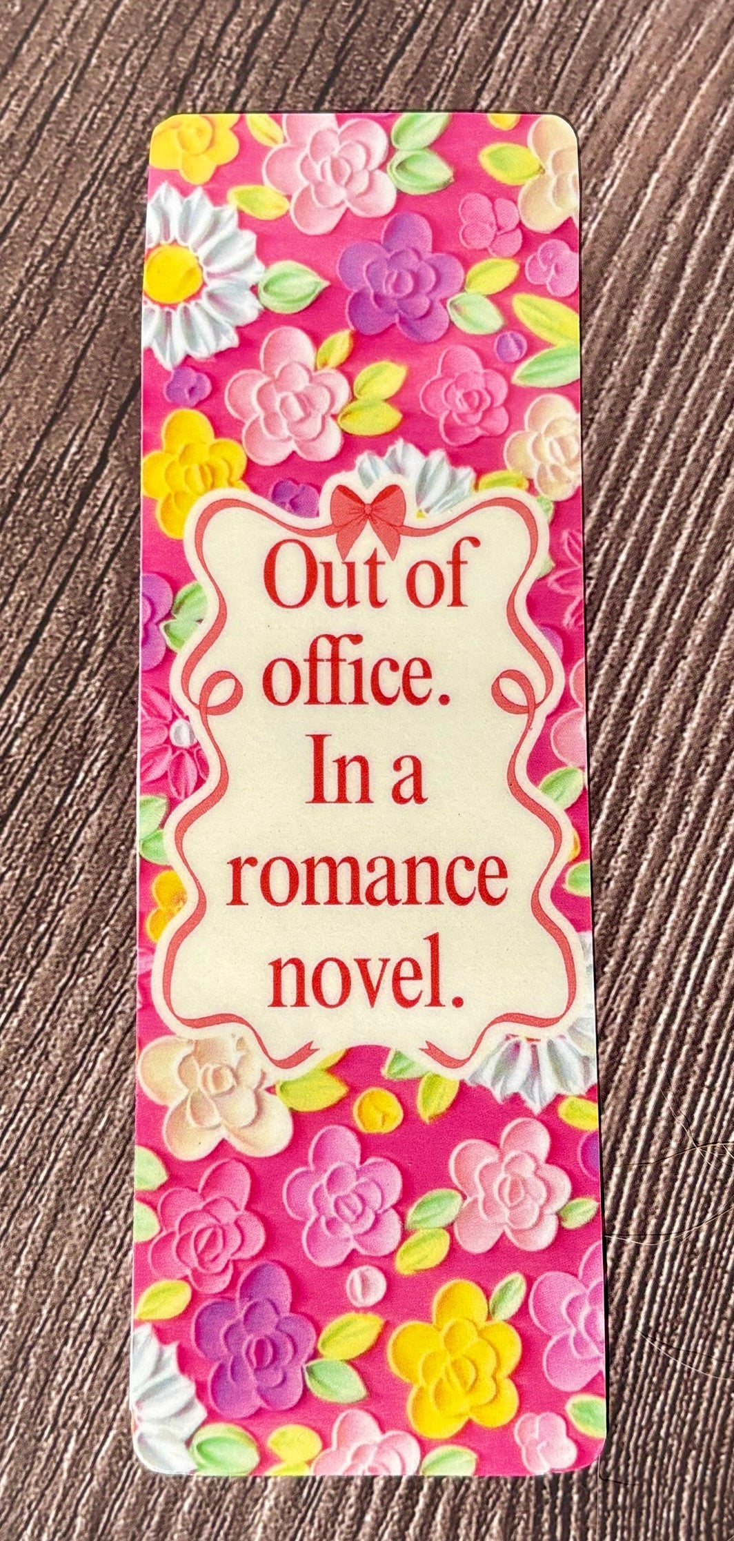 Romance Novel Bookmark