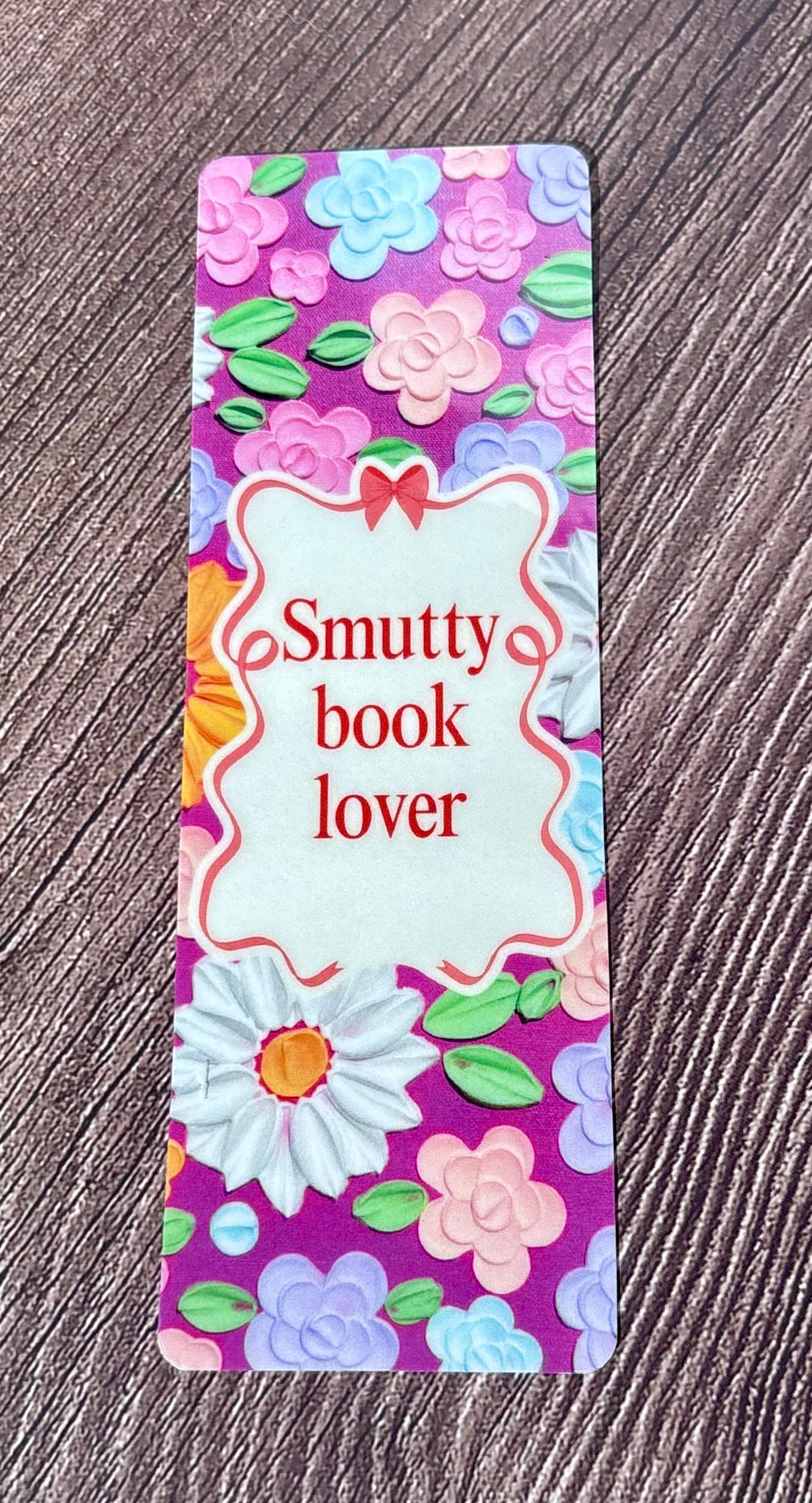 Smutty Book Lover Bookmark