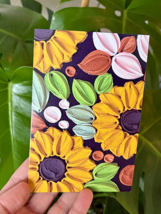 Golden Harvest 4x6 Greeting Card