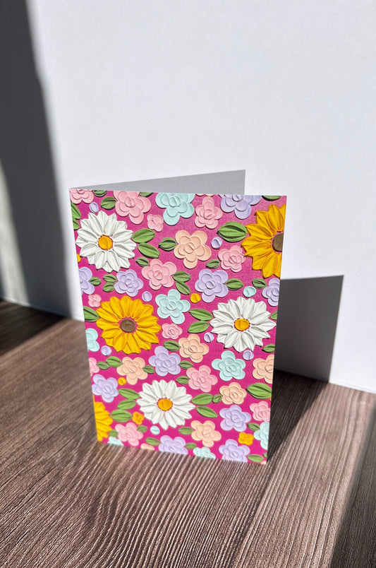 Enchanted Blooms 4x6 Greeting Card