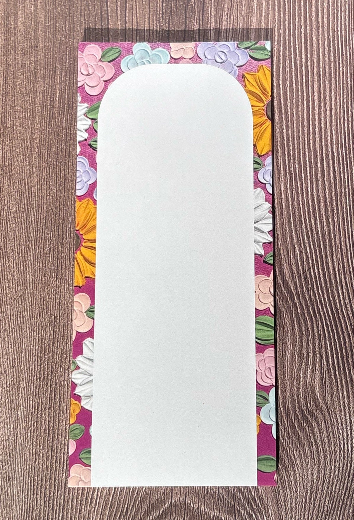 Enchanted Blooms 4x9 Notepad