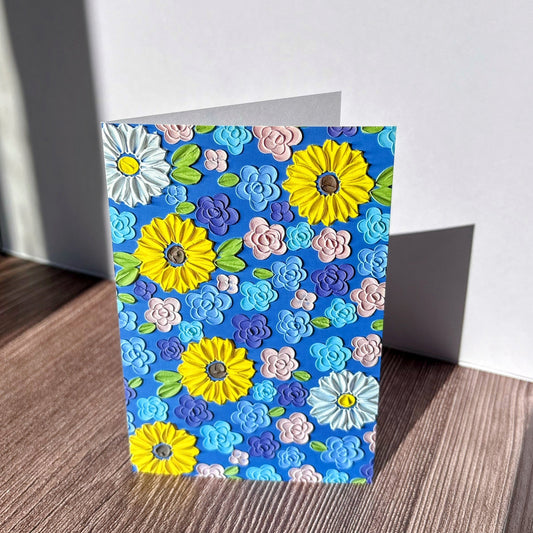 Salt Air Blooms 4x6 Greeting Card