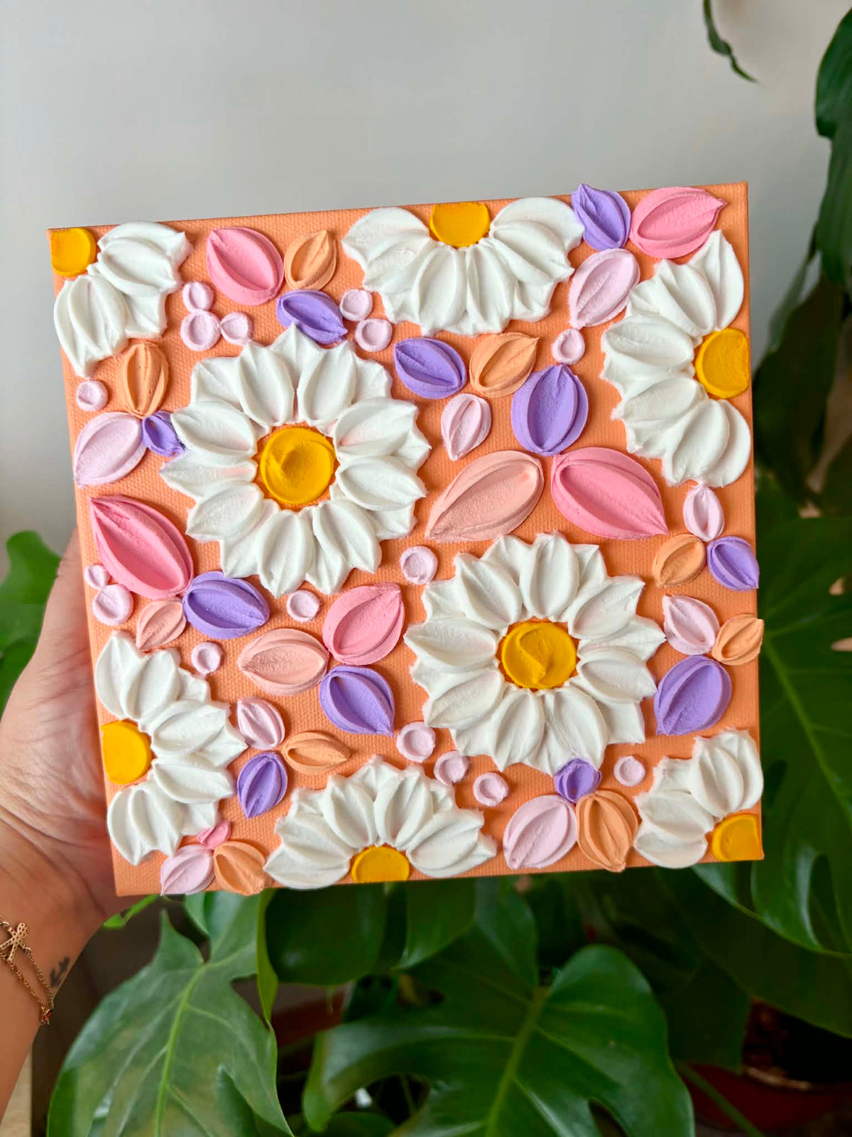 8x8 "I Once Was Poison Ivy, Now I'm Your Daisy"